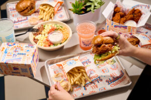 A close up shot of Birdcall food