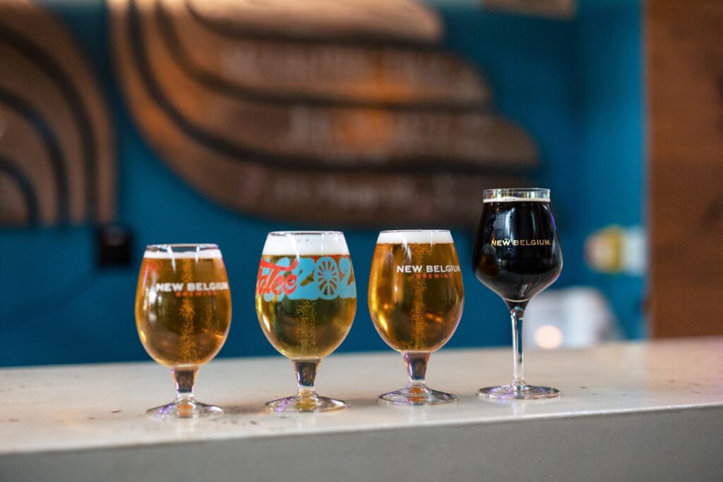 Photo of New Belgium Brewing beers